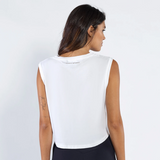 Bespoke White - Cropped Tank