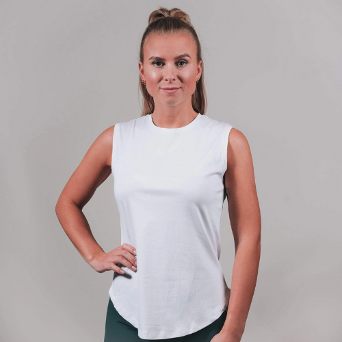 Eco Tank  Top - White