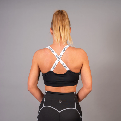 Black Courage Sports Bra