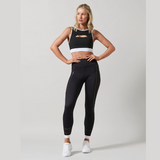 Marlow Sports Bra in Tarmac Black