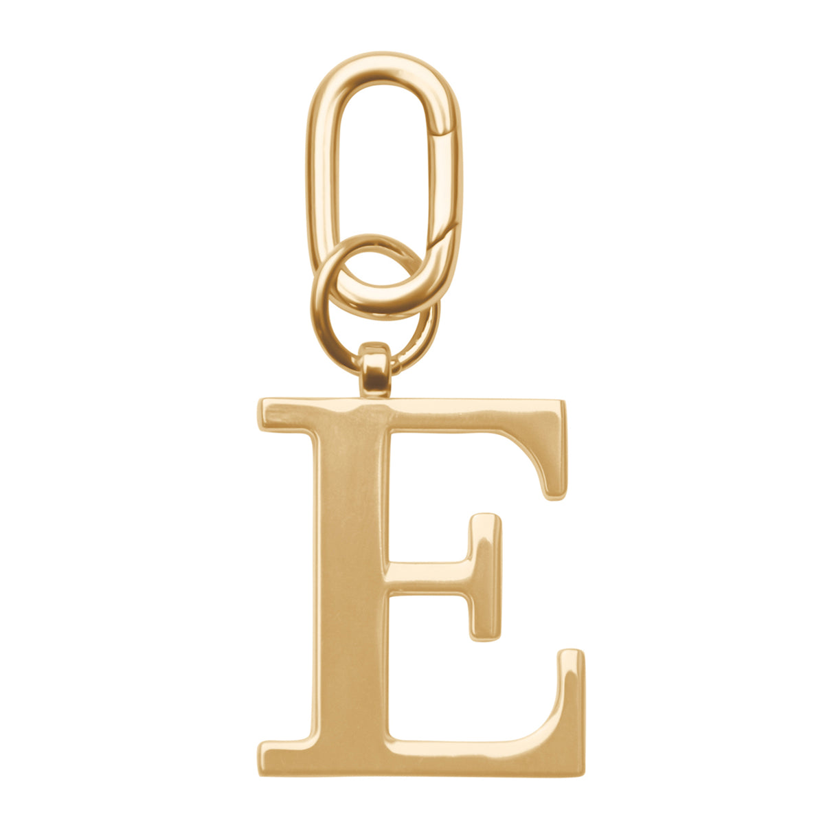 Gold Metal Letter Keyrings (in assortiment)