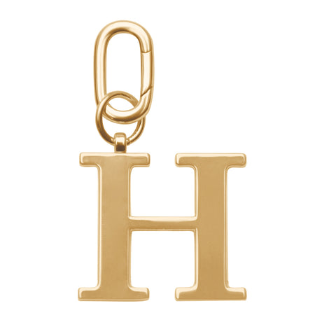 Gold Metal Letter Keyrings (in assortiment)