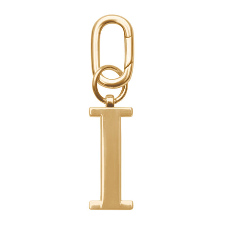 Gold Metal Letter Keyrings (in assortiment)