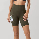 Tilly 7" Bike Shorts in Olive