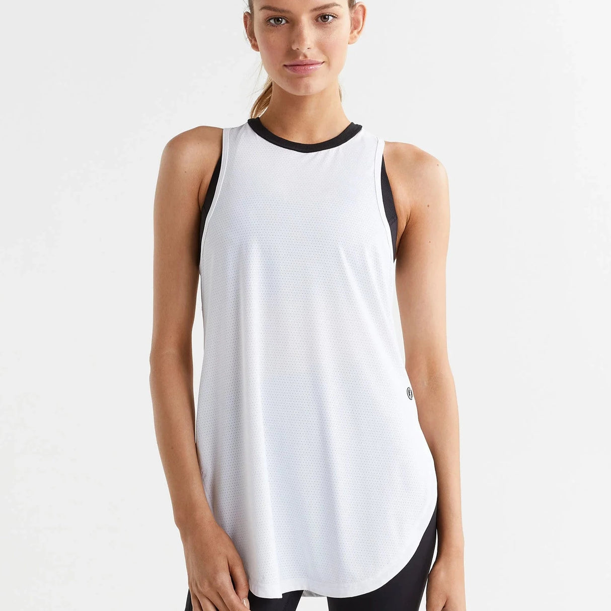 Zela Tank Top in White