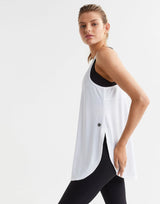 Zela Tank Top in White