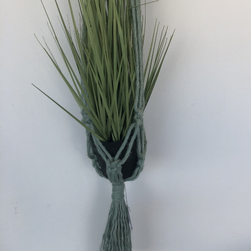 Jute Plant Hanger - Serenity Green