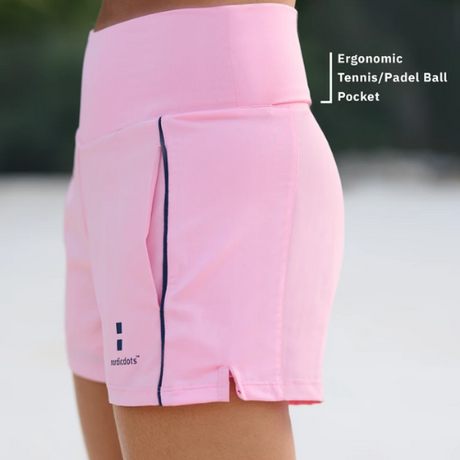 Club Tennis Shorts Sea Pink