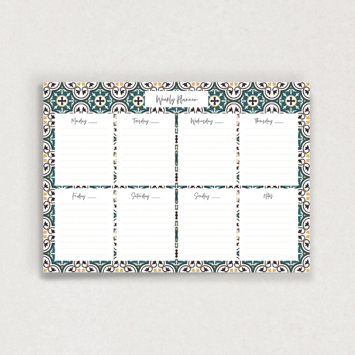 Hadrani Weekly Planner