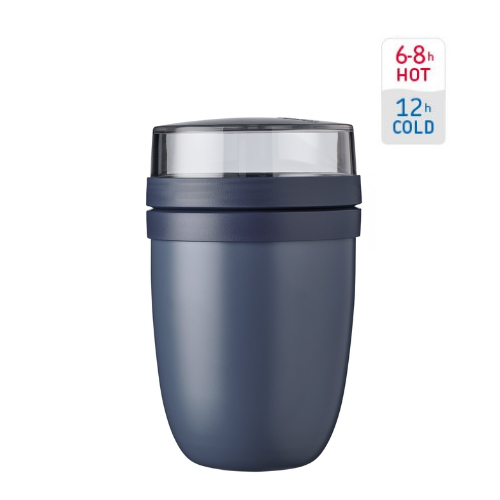 Insulated lunch pot Ellipse - Nordic Denim