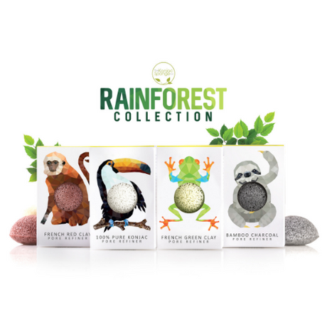 Konjac Mini Pore Refiner Rainforest Monkey